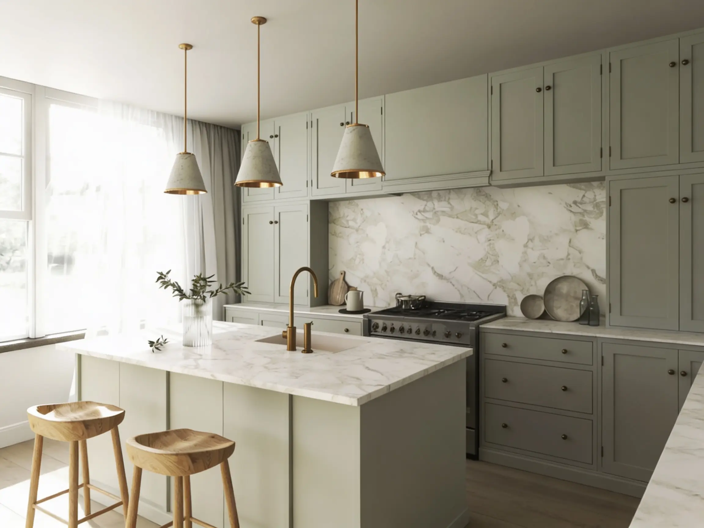 Finished kitchen renovation by Adept Renovation & Painting